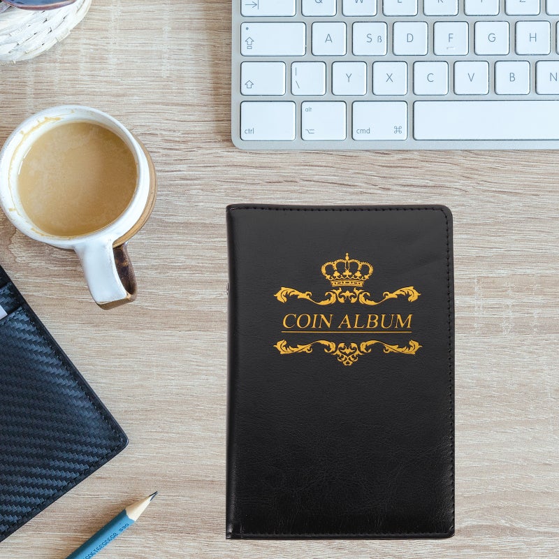 Collection Book PU Cover Album Decorative Storage Book Collection Organizer - Image 2