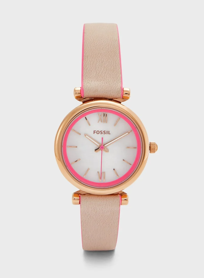 FOSSIL ES4833 Carlie Mini Analog Watch