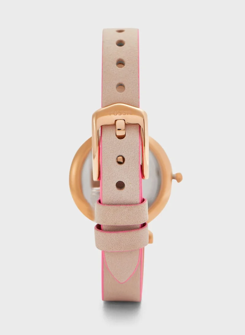 FOSSIL ES4833 Carlie Mini Analog Watch