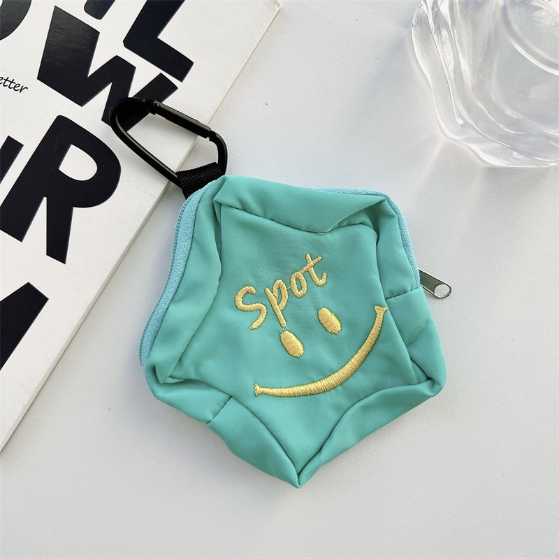 Xiaohongshu''s Popular Colorful Earphone Coin Purse Pendant Mini Backpack Mushroom House Accessory Storage Phone Lanyard Bag - Image 1
