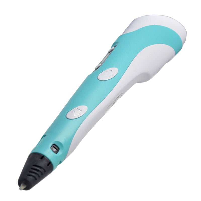Generic LED Display ABS Printing Pen (Blue) - Image 3