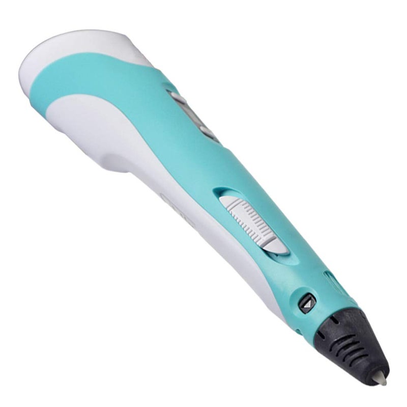Generic LED Display ABS Printing Pen (Blue) - Image 1