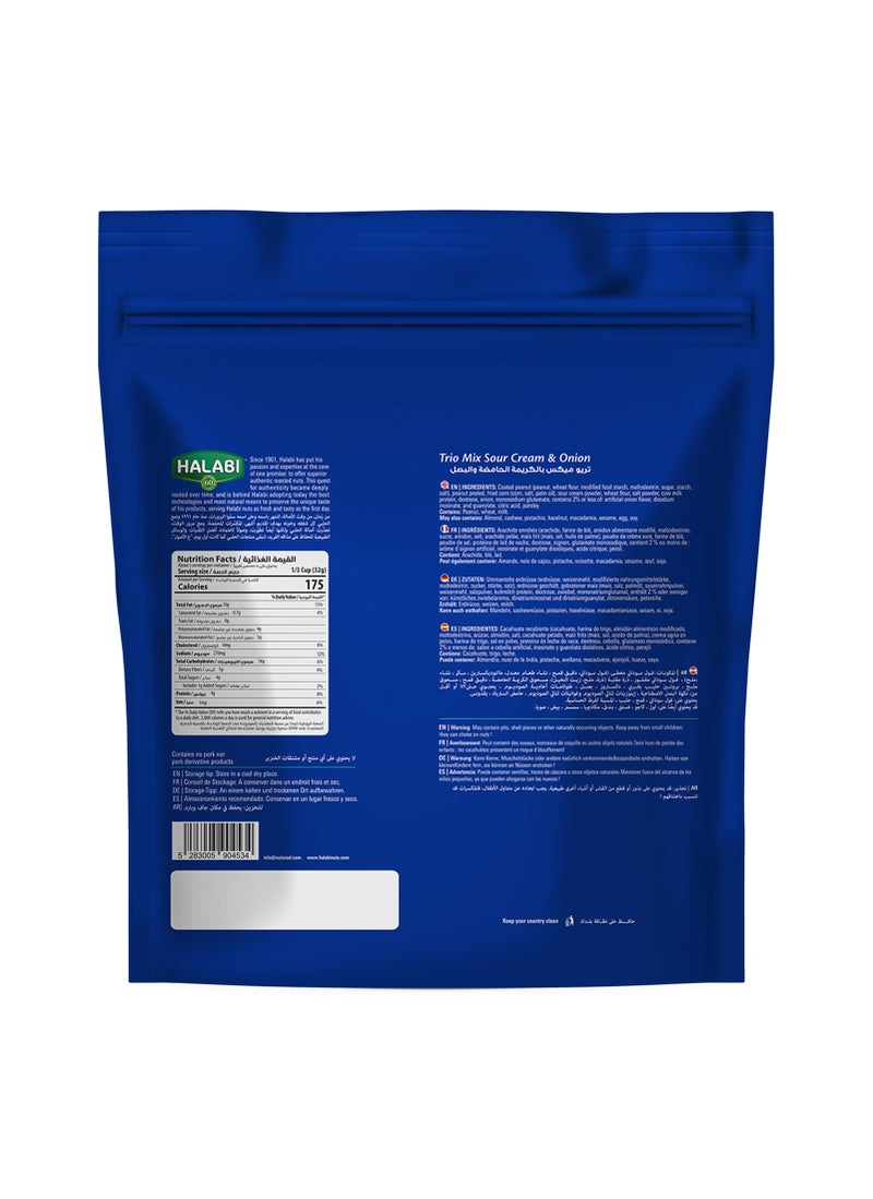 Halabi Trio Sour Cream Peanuts & Corn Mix 150g - Image 2