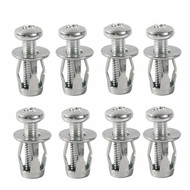 M5 25mm مجموعة مرساة الباب المجوفة 70 قطعة صواميل برغي معدنية جاك صواميل فولاذية موسعة مثبتات الحائط - Image 2