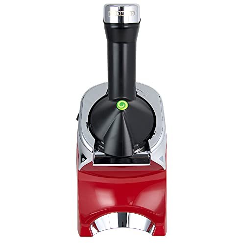 Yonanas 988RD Deluxe Vegan, Dairy-Free Frozen Fruit Soft Serve Maker, Includes 75 Recipes, 200 W, Red - Image 3