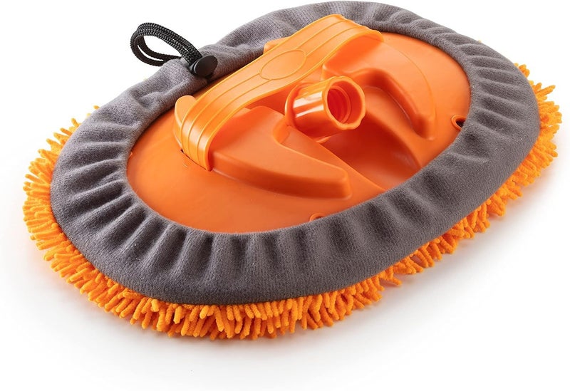 EXTENDAREACH Wall Duster Car Duster Chenille Microfiber Cleaning Head Use by Hand or as Extension Pole Attachment Pole Sold Separately