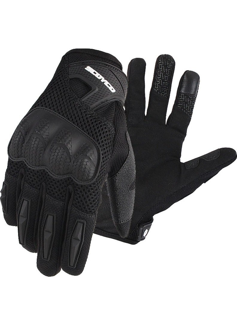 Scoyco - Mc58 Summer Protected Gloves Neoprene Fabric - Image 1