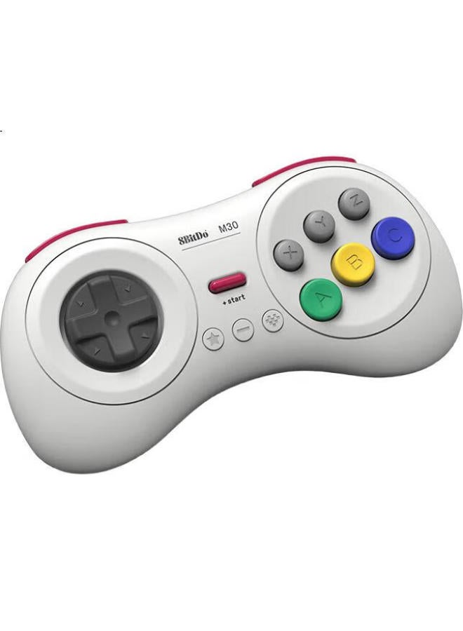 8Bitdo وحدة تحكم الألعاب بلوتوث M30، وحدة تحكم ألعاب قتال لاسلكية للهواتف المحمولة، الكمبيوتر الشخصي، سويتش، ستيم تي في، وحدة تحكم مزدوجة - Image 2