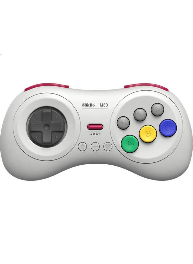8Bitdo وحدة تحكم الألعاب بلوتوث M30، وحدة تحكم ألعاب قتال لاسلكية للهواتف المحمولة، الكمبيوتر الشخصي، سويتش، ستيم تي في، وحدة تحكم مزدوجة - Image 1