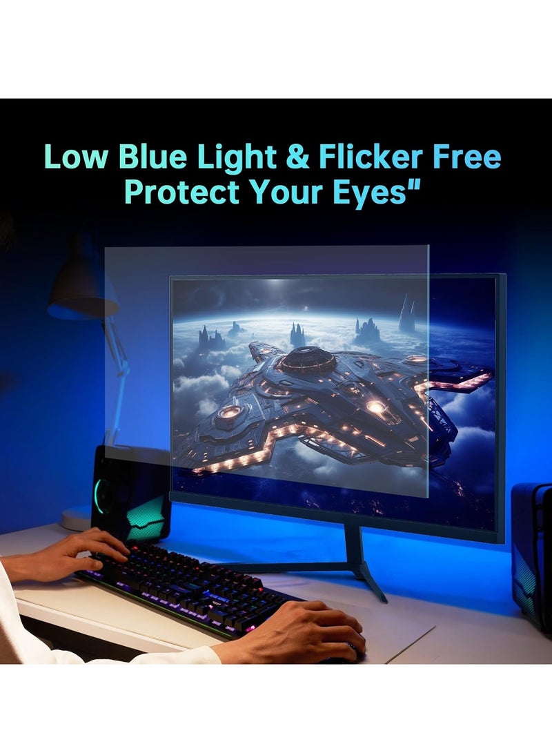 Ahuamty 24" 165Hz Gaming Monitor, 23.8Inch FHD(1920x1080p), 1ms, Freesync and Gync Compatible, MPRT, HDR10, 125% SRGB, HDMI,DP, Eyecare, Vesa Support, Tilt, Fast IPS Computer Monitor - Image 3