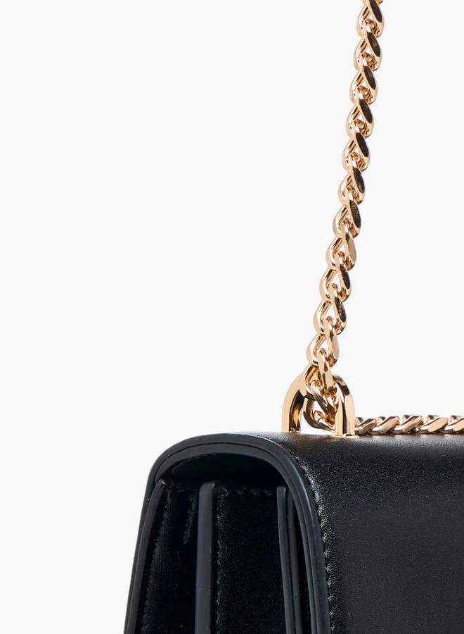 سيليست حقيبة كروس بودي بسلسلة وقفل ملتوي