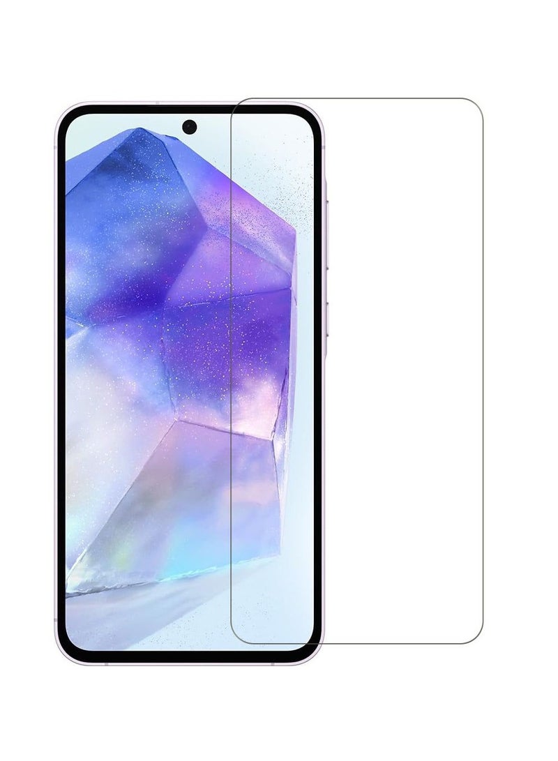 بروستايل واقي شاشة سامسونج جالكسي A35، وضوح عالي، خالٍ من الفقاعات، مضاد للخدش، زجاج مقوى بتغطية كاملة - Image 1