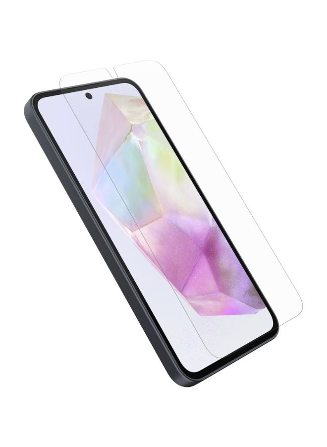 بروستايل واقي شاشة سامسونج جالكسي A35، وضوح عالي، خالٍ من الفقاعات، مضاد للخدش، زجاج مقوى بتغطية كاملة - Image 4