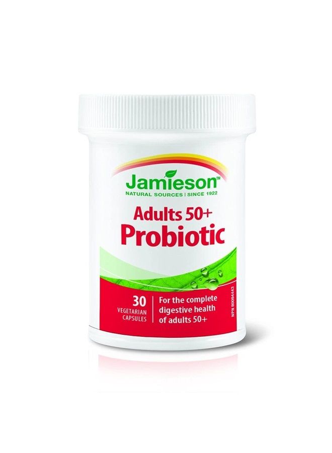 Jamieson Adult 50+ Probiotic Complex, 15 Billion, 30 vegi caps - Image 3