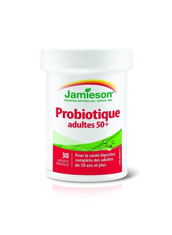 Jamieson Adult 50+ Probiotic Complex, 15 Billion, 30 vegi caps - Image 4
