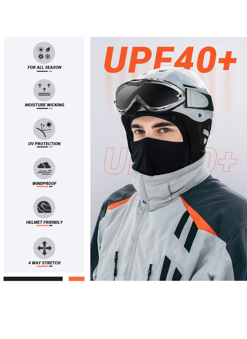 Excefore - Balaclava Face Mask Motorcycle Cycling Balaclavas Ski Mask Balaclava UV Protection Helmet Liner Windproof Outdoor Headwear Men Women - Image 1