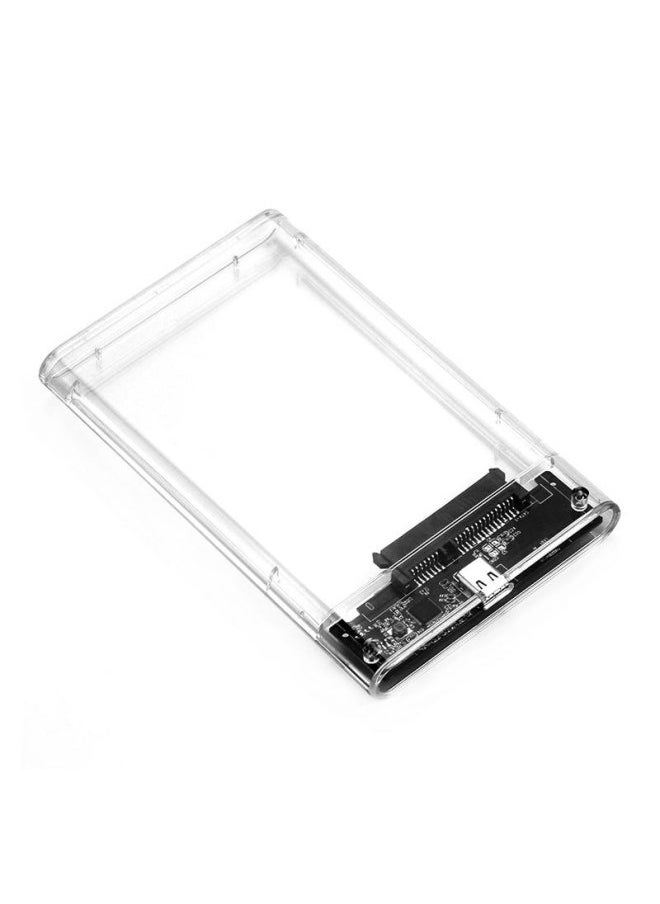 Generic Notebook 2.5sata Serial Port USB3.1type-c Interface Transparent External External Solid State Mobile Hard Disk Box-Color:U25TY31-A-C  - Image 3