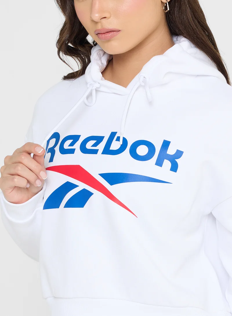 Reebok  Marlowe 2 Col Logo Oversized Hoodie for Women | Best Price UAE