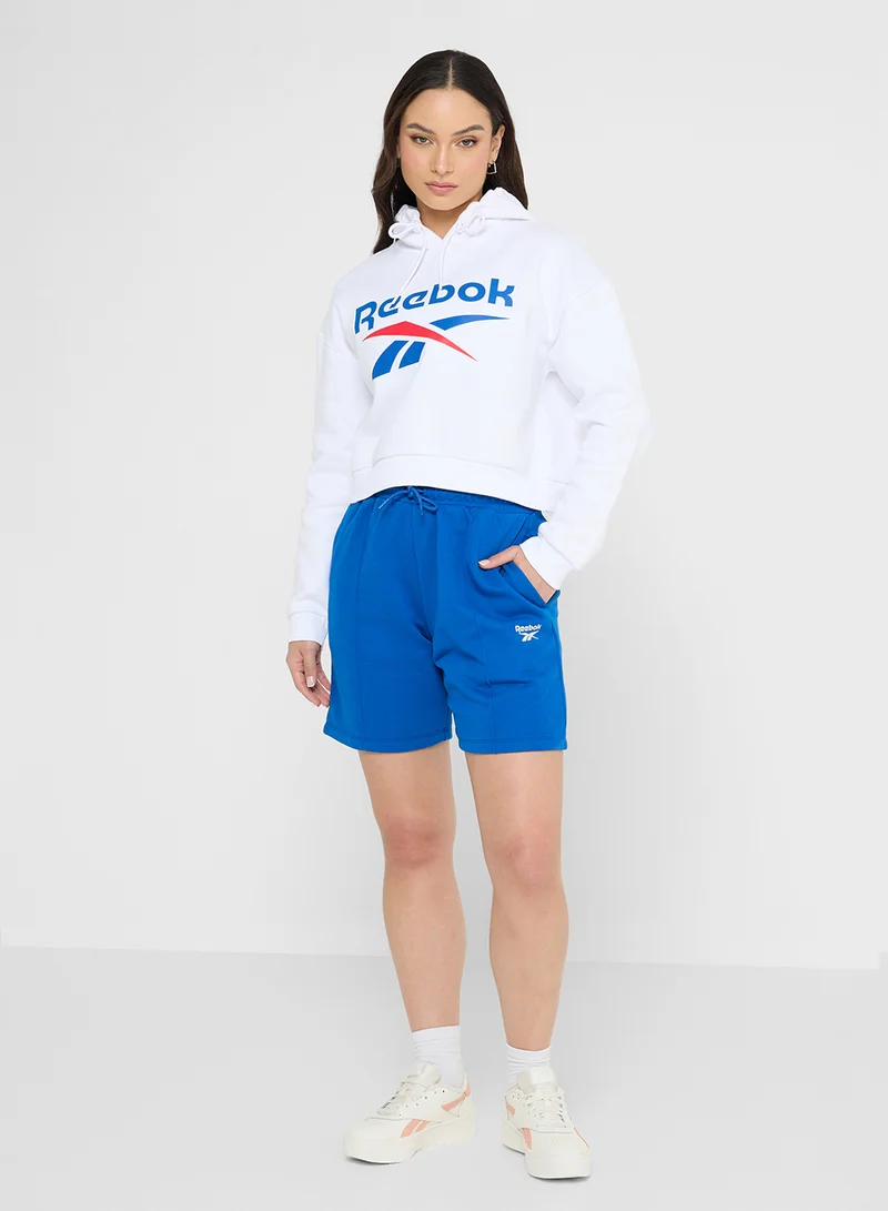 Reebok  Marlowe 2 Col Logo Oversized Hoodie for Women | Best Price UAE