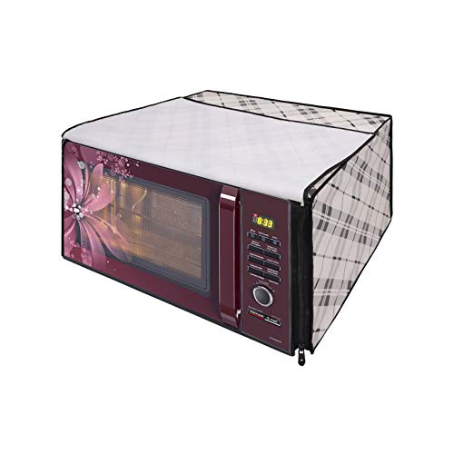 Lithara Printed Waterproof Microwave Oven Cover for Samsung 21 Litre Convection Microwave Oven CE73JD-B/XTL | Cam07 (Multicolor) - Image 5