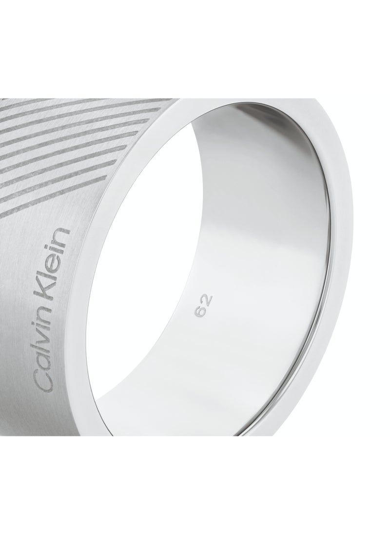 CALVIN KLEIN CALVIN KLEIN JEWELRY ARCHITECTURAL LINES MENS RING - 35000436H  - Image 2