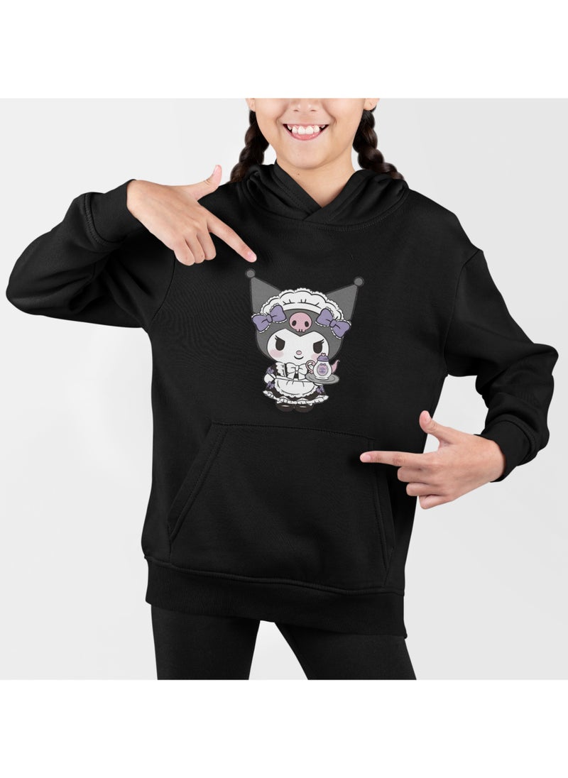 ZOOM Kids Kuromi Hoodie with Cute Design  - Image 1