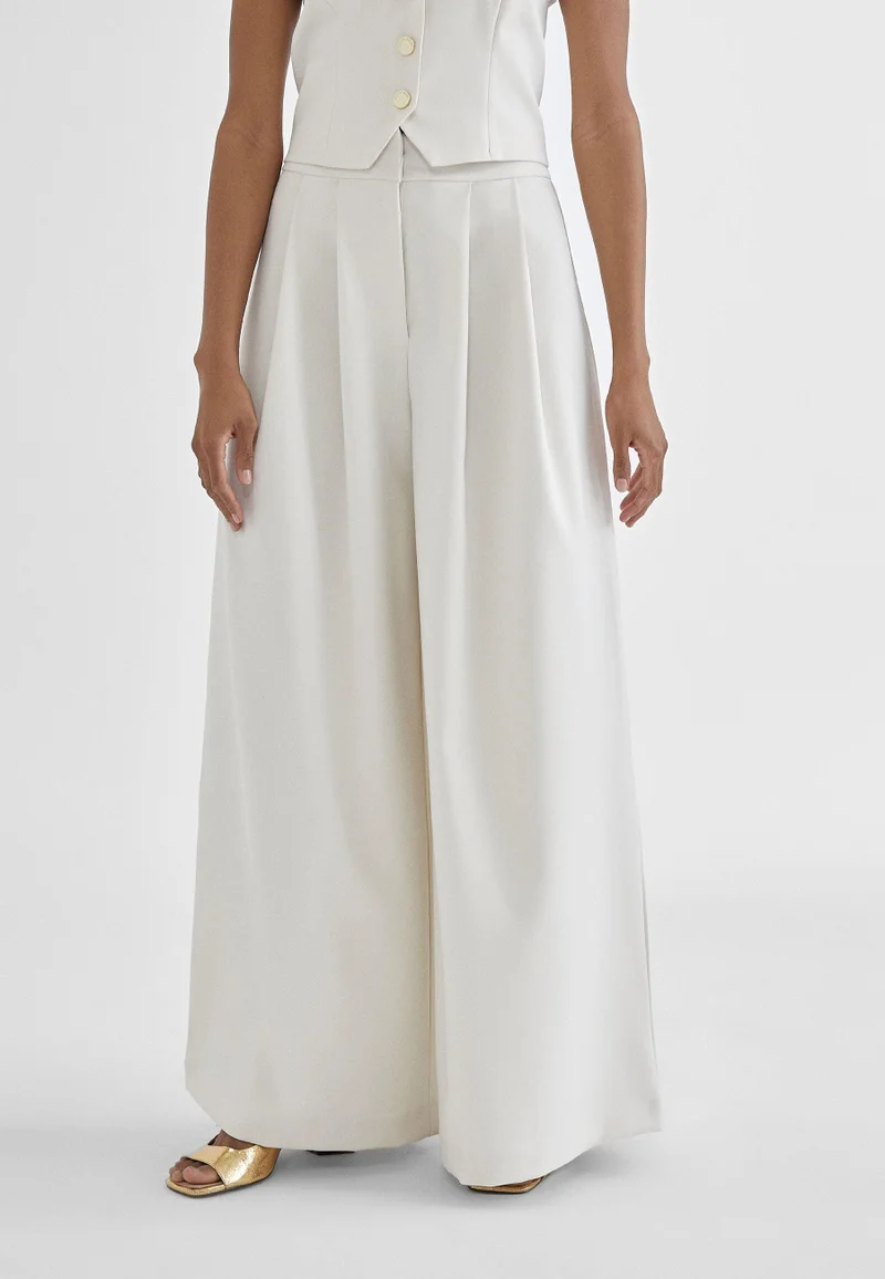 Lola Casademunt Wide pleated trousers