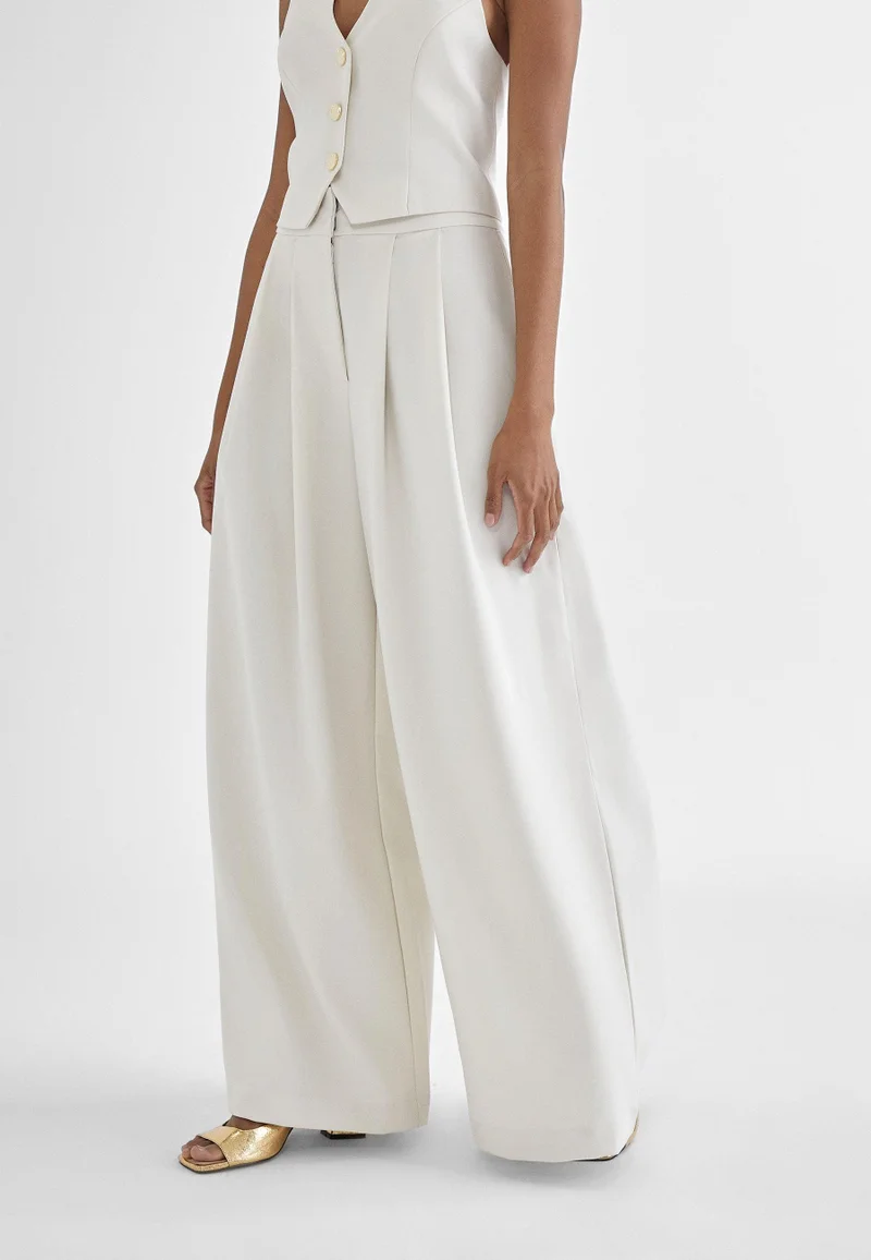 Lola Casademunt Wide pleated trousers