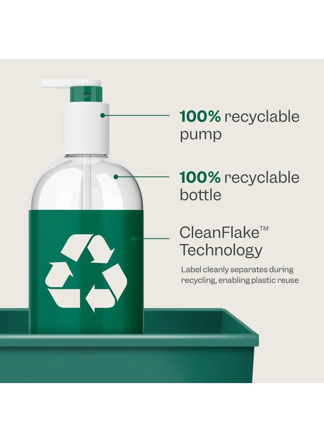 Renpure Plant Based Tea Tree and Rosemary Refresh and Rebalance Conditioner - Soothes Dry Scalp - Delivers Moisture and Shine - Gentle Formula - Dye Free - Recyclable, Pump Bottle Design - 24 fl oz - Image 4