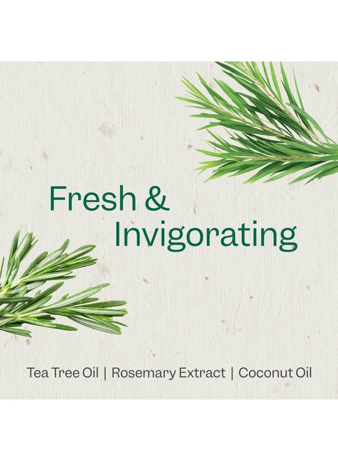Renpure Plant Based Tea Tree and Rosemary Refresh and Rebalance Conditioner - Soothes Dry Scalp - Delivers Moisture and Shine - Gentle Formula - Dye Free - Recyclable, Pump Bottle Design - 24 fl oz - Image 3