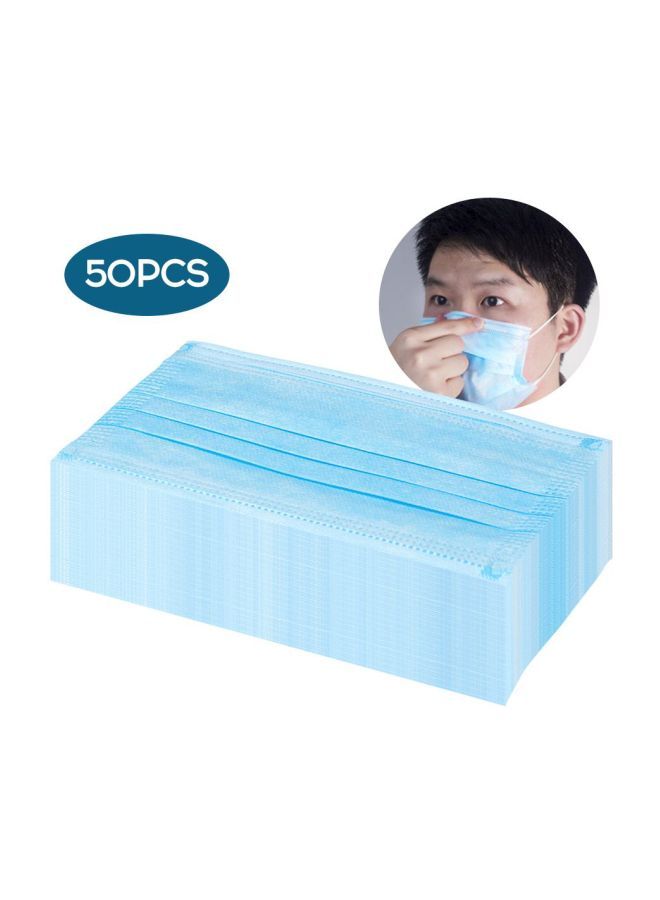 NIBEMINENT 50-Piece 3-Layer Disposable Mask Set - Image 2
