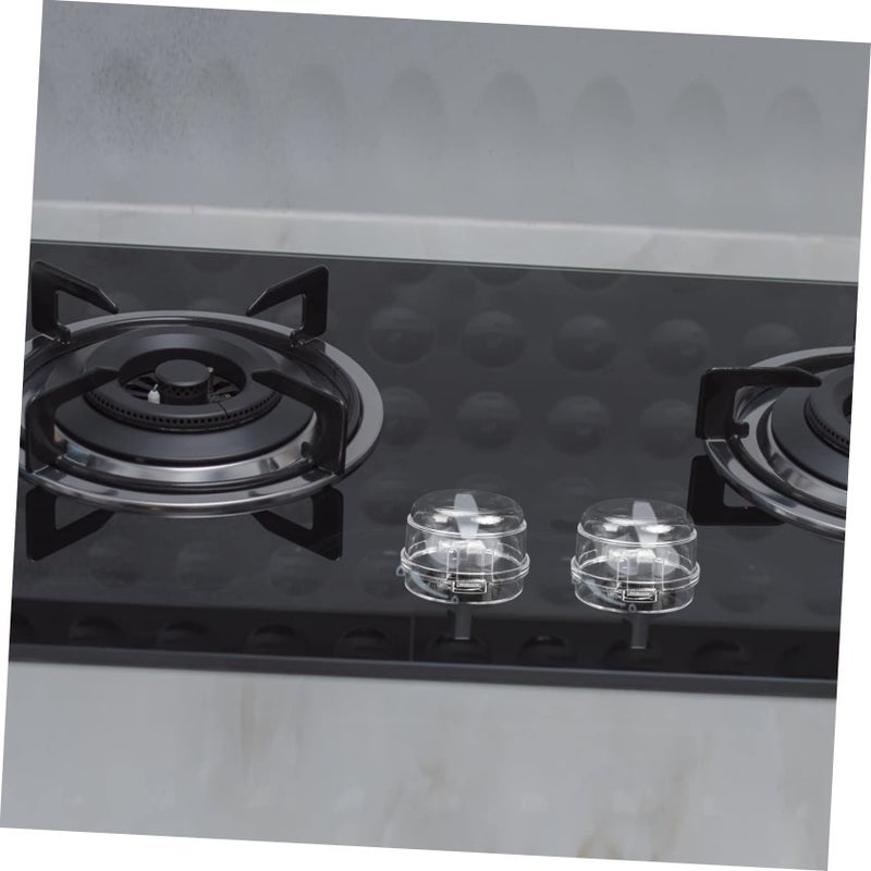 Clear Stove Knob Covers 5 Pack Durable Protectors for Gas Ovens - Image 5