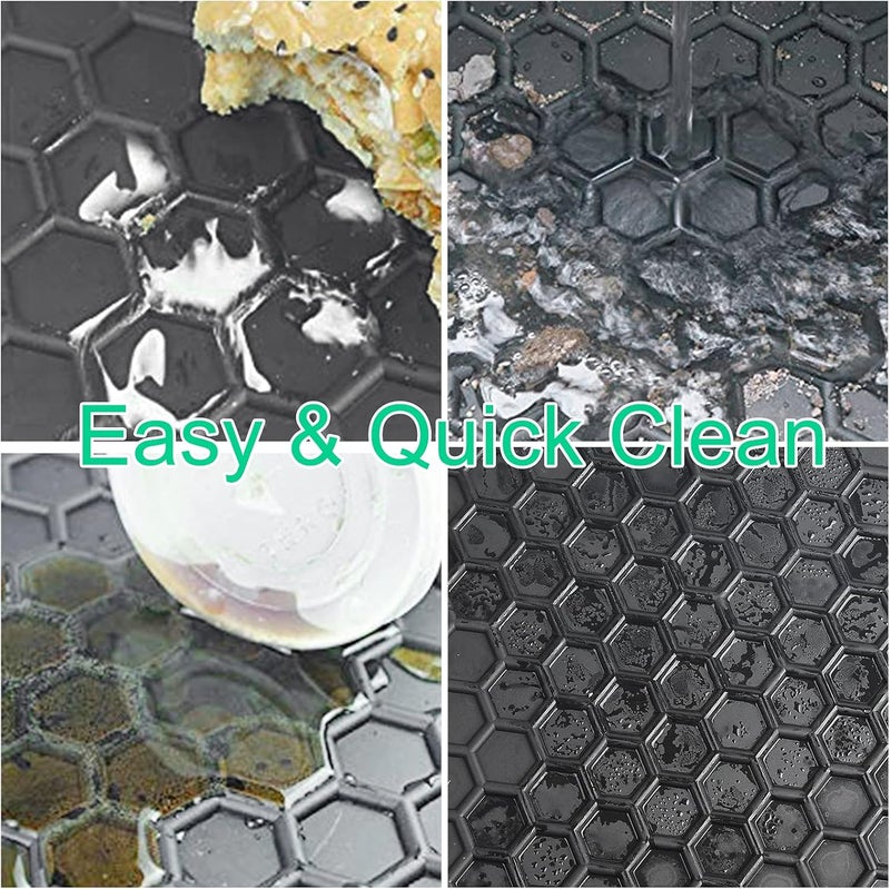 Matericuo Custom Fit Car Floor Mats for Corvette C6 2007.5-2013 - Heavy Duty Black Rubber - Image 4