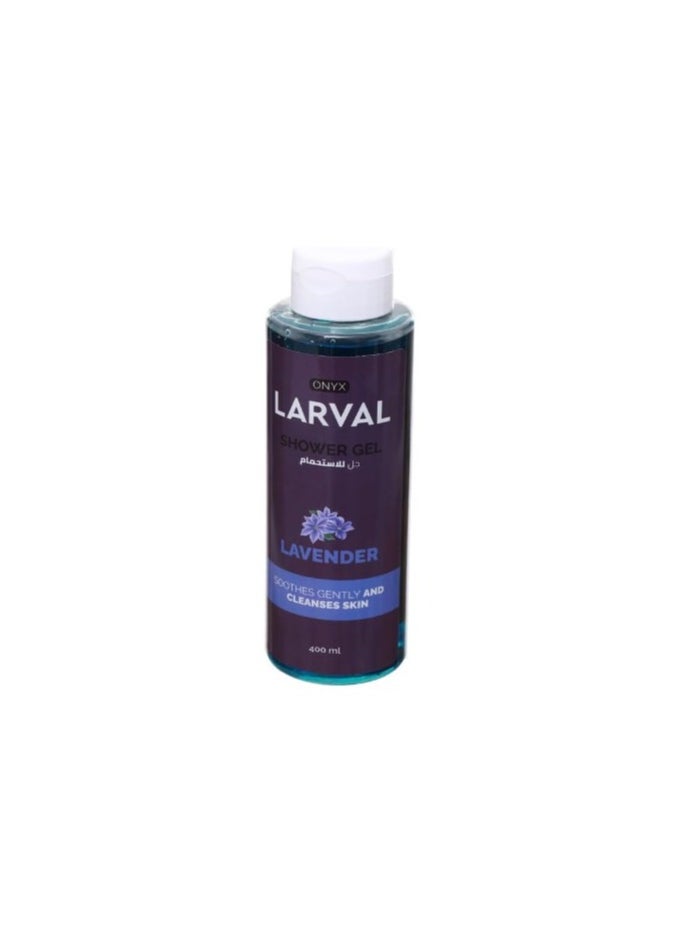 LARVAL - Shower Gel Lavender 400 ml - Image 1