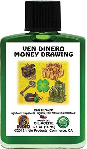 Indio Money Drawing Fragranced Oil 05oz