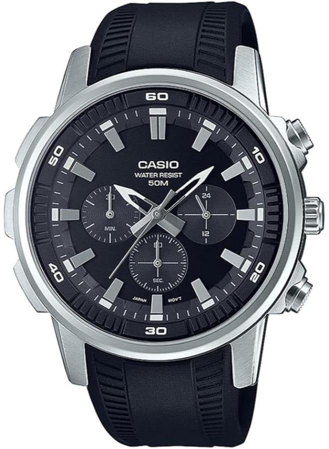 Casio Watch for Men MTP-E505-1AVDF Analog - Image 1