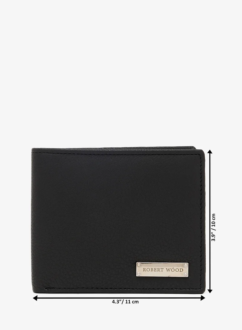 Robert Wood  Genuine Leather Wallet and key ring gift set for Men | Best Price UAE
