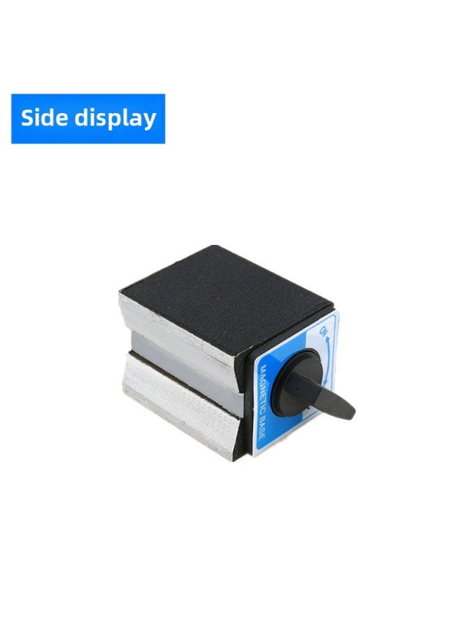 Switch Type Magnetic Seat Wire Cutting Magnetic Watch Seat Bottom Seat Magnet Seat Magnetic Watch Seat V-shaped Iron 1-way-Color:12t (120x50x55) Grinding Top Aluminum Alloy Switch  - Image 3