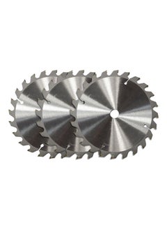 NIBEMINENT 3-Piece TCT Circular Saw Set Silver  - Image 1