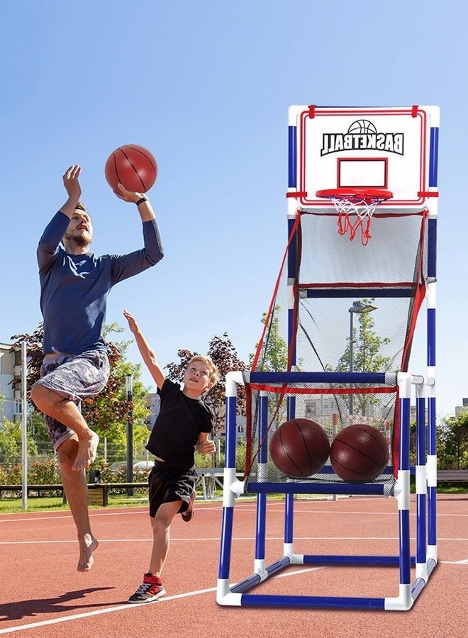 كيلا لعبة كرة السلة الدائرية - ألعاب الطابق السفلي - كرة السلة الدائرية للأطفال - لعبة كرة السلة مع نظام تدريب على الكرة - مضخة هواء متضمنة - ألعاب رياضية داخلية للأطفال - ممتعة ومسلية - Image 5