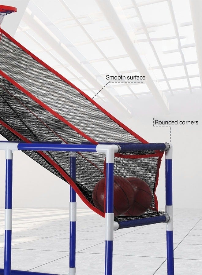 كيلا لعبة كرة السلة الدائرية - ألعاب الطابق السفلي - كرة السلة الدائرية للأطفال - لعبة كرة السلة مع نظام تدريب على الكرة - مضخة هواء متضمنة - ألعاب رياضية داخلية للأطفال - ممتعة ومسلية - Image 3