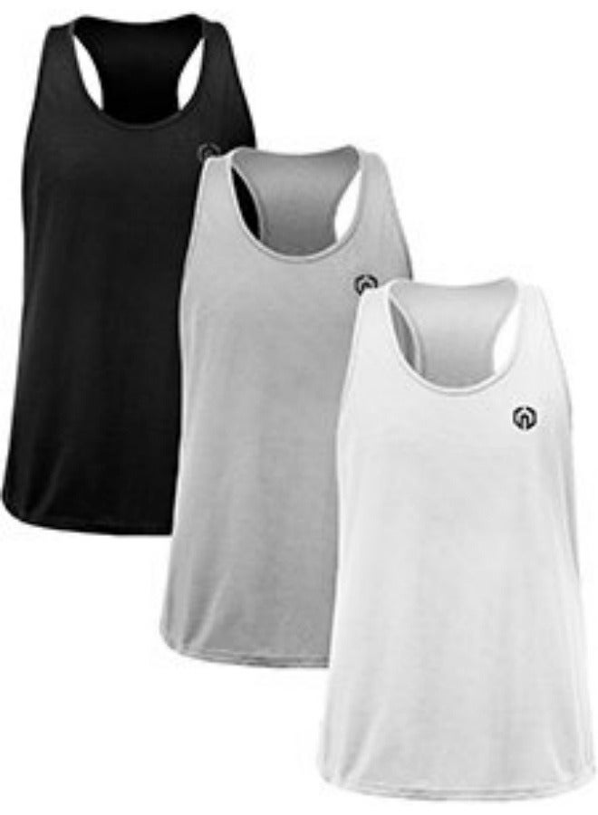 NIBEMINENT Unisex Performance Running Tank Top for Marathon Training, Track & Field, Fitness Workouts - Quick-Dry Breathable Lightweight Sports Shirt with Athletic Cut  - Image 1