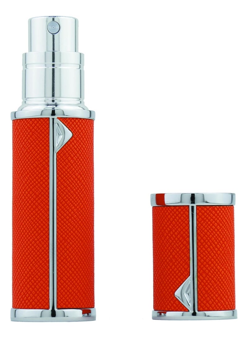 Perfume Atomizer Bottle Portable Mini Refillable Atomizer Travel Size Spray Bottles Accessories 5ml/0.2oz F906-1 (orange) - Image 2