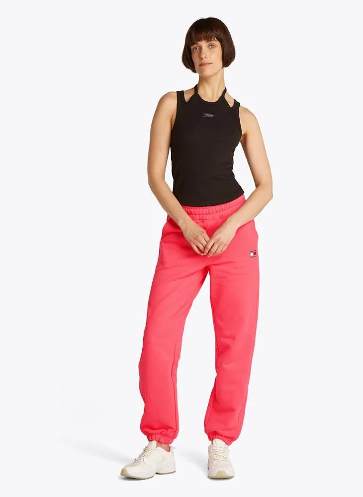 TOMMY JEANS Logo Drawstring Detail Sweatpants