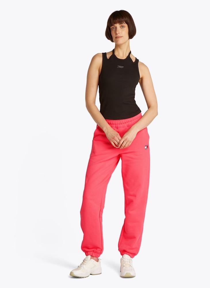 TOMMY JEANS Logo Drawstring Detail Sweatpants - Image 4