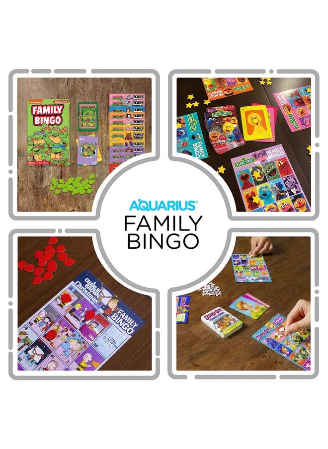 Aquarius - Teenage Mutant Ninja Turtles Bingo Game - Fun Family Party Game For Kids, Teens And Adults - Entertaining Family Game Night Gift - Officially Licensed Tmnt Merchandise - Ages 6 And Up - Image 1