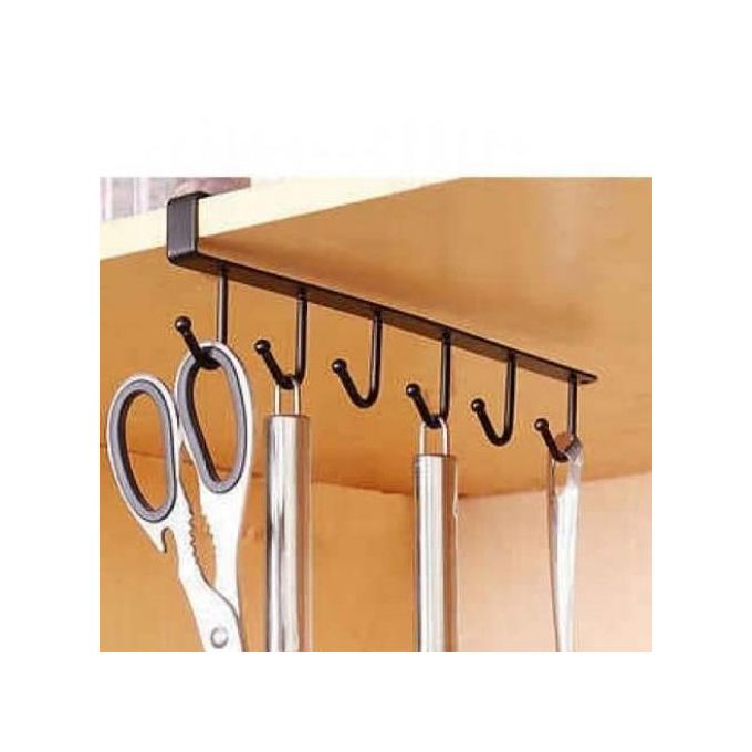 High-quality multi-functional organizer hook, 6 hooks, 2 pieces - Image 4