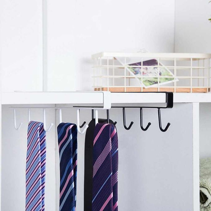 High-quality multi-functional organizer hook, 6 hooks, 2 pieces - Image 2