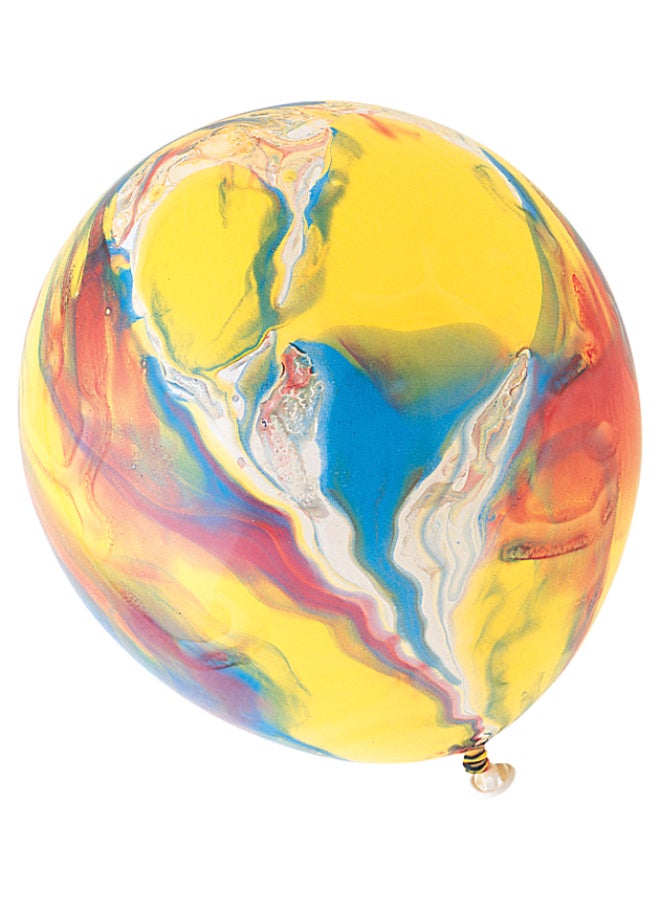 Unique 12" Marbleized Balloons - Image 1