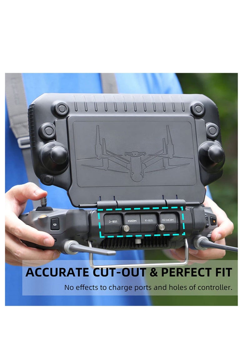 Y&D For DJI RC Plus 2 in 1 Controller Sun Protective Cover, Joysticks Protector Sunshade for Plus, Remote Full Screen Protection Accessories, Inspire3 Drone Accessories - Image 4